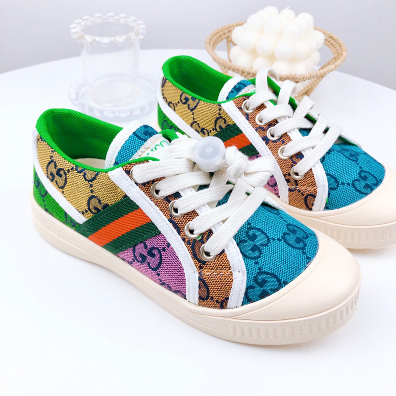 Gu _ Chi Low Children Canvas shoes 26-37-d236a2cf